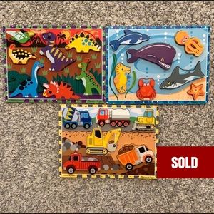 MELISSA + DOUG | kids puzzle bundle (3)